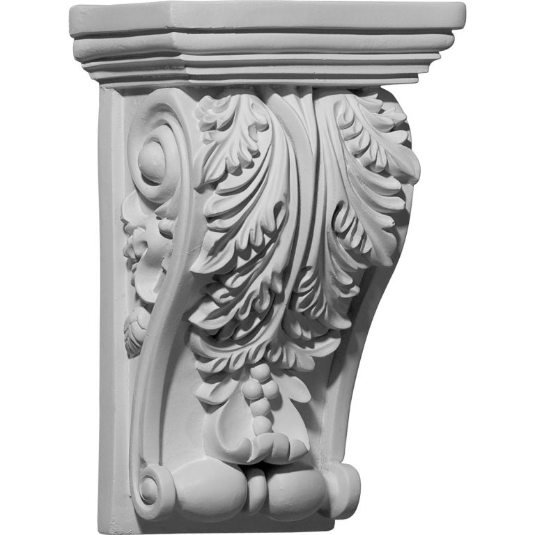C8030 5-1/4"W x 3-1/4"D x 8-3/8"H Edinburgh Corbel