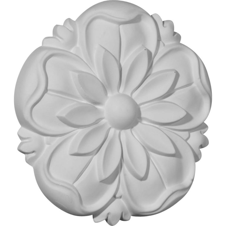 ROS05X05LY 5-7/8"OD x 7/8"P Lyre Rosette