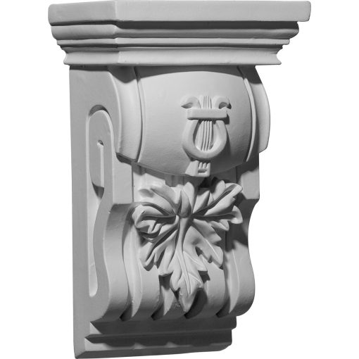 COR06X04X10OA 6-3/4"W x 4-3/8"D x 10-3/4"H Oak Leaf Corbel