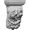 COR07X04X12FW 7-3/4"W x 4-1/2"D x 12-3/8"H Flower Corbel