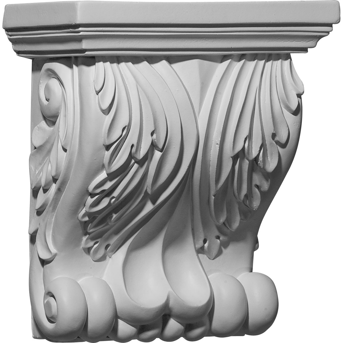 COR07X04X08FO 7-1/8"W x 4-1/8"D x 8-1/4"H Forest Leaf Corbel