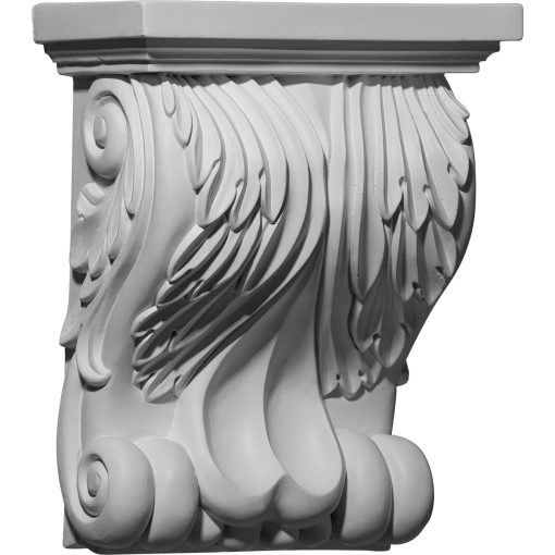 COR08X04X11FO 8-3/4"W x 4-5/8"D x 11"H Forest Leaf Corbel