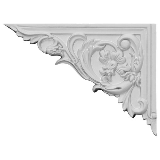 SB08X06FL-L 8-5/8"W x 6-1/4"H x 5/8"D Flower Stair Bracket,Left