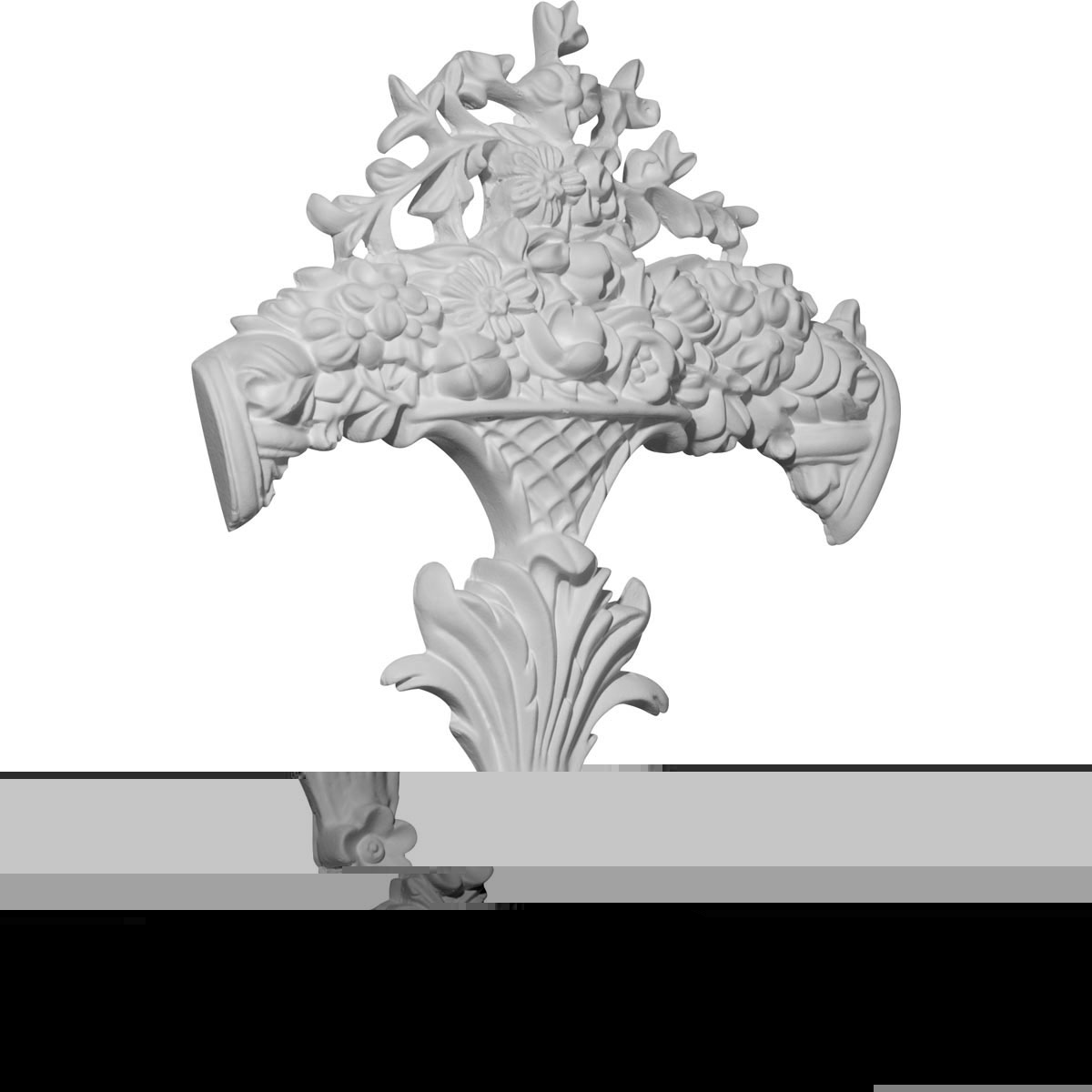 ONL09X12X01LU 9"W x 12-1/8"H x 1-1/4"P Lunel Center Onlay