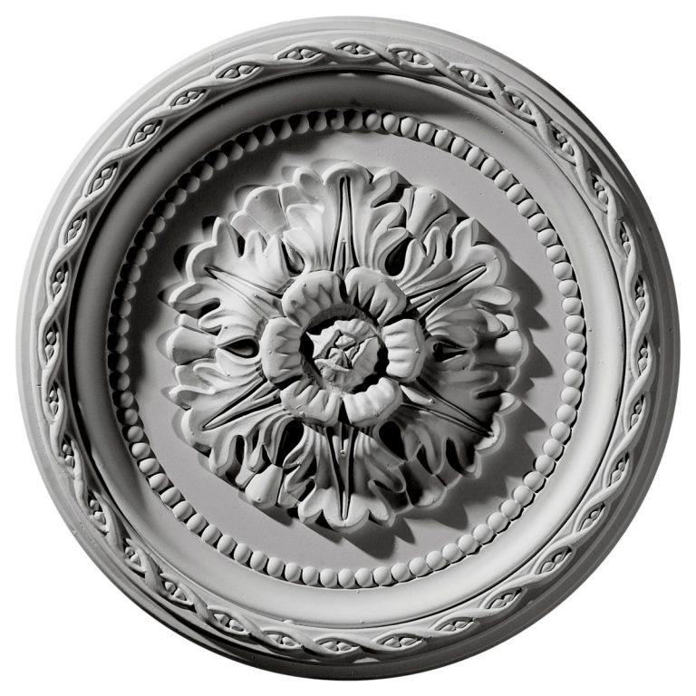 CM11PA 11-1/2"OD x 1-1/2"ID x 1"P Palmetto Ceiling Medallion