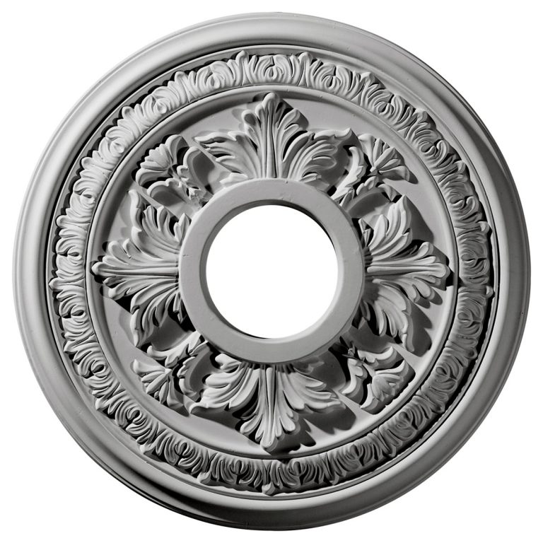 CM15BA 15-3/8"OD x 4-1/4"ID x 1-1/2"P Baltimore Ceiling Medallion