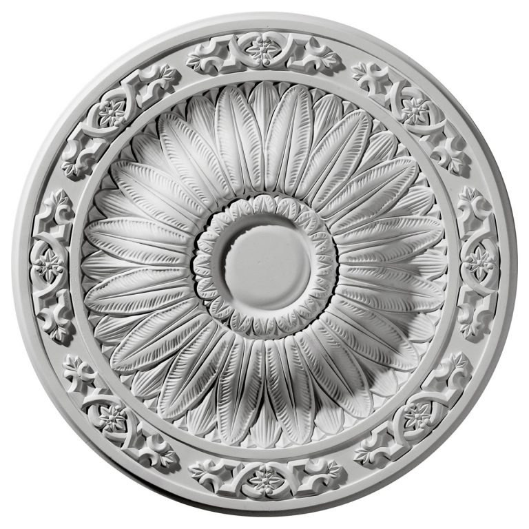 CM20LU 20-1/4"OD x 3-3/4"ID x 1-1/2"P Lunel Ceiling Medallion