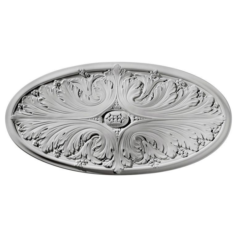 CM24X12MA 24-3/4"W x 12-1/2"H x 1-3/4"D Madrid Ceiling Medallion