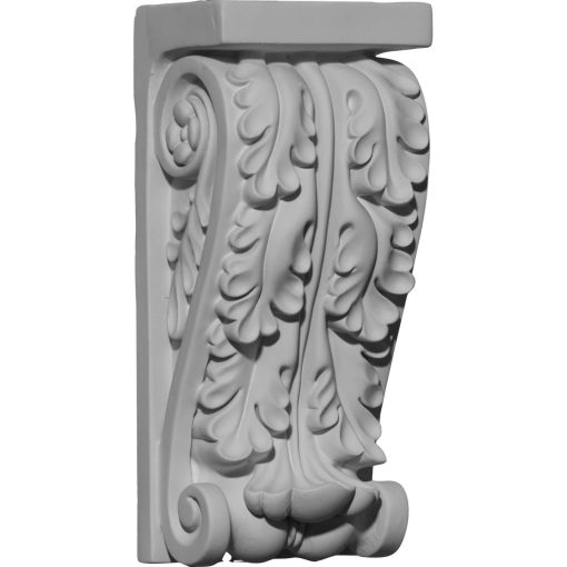 COR03X02X07OX 3-3/8"W x 2-1/2"D x 7-3/4"H Oxford Oak Leaf Corbel