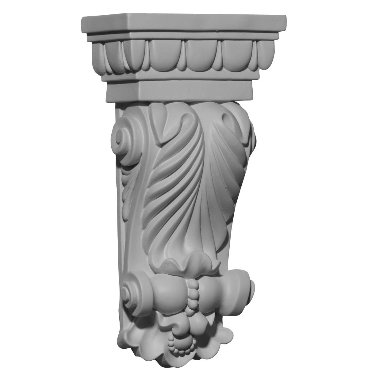 COR05X02X09CO 5"W x 2-5/8"D x 9-3/4"H Colton Leaf Corbel