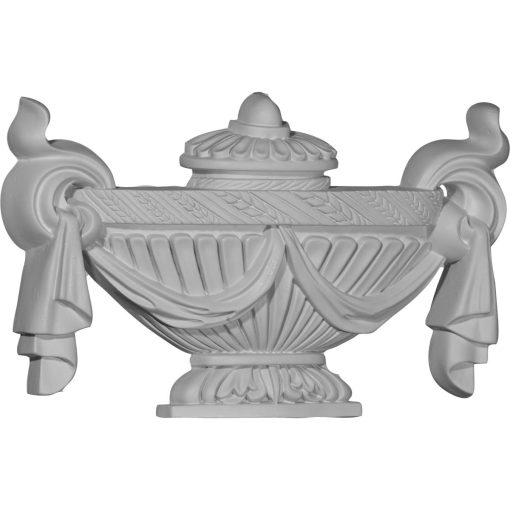 ONL11X06X01SA 11-3/8"W x 6-1/2"H x 1-3/8"P Salem Urn Center Onlay
