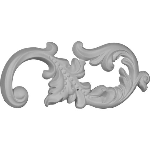 ONL08X03X01CH-R 8"W x 3-1/8"H x 1/2"P Chateau Onlay,Right