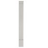 PIL07X96X02 7" Width x 96" Height x 2 1/4" Depth with 16" Attached Plinth, Fluted Pilaster (Per Pair)
