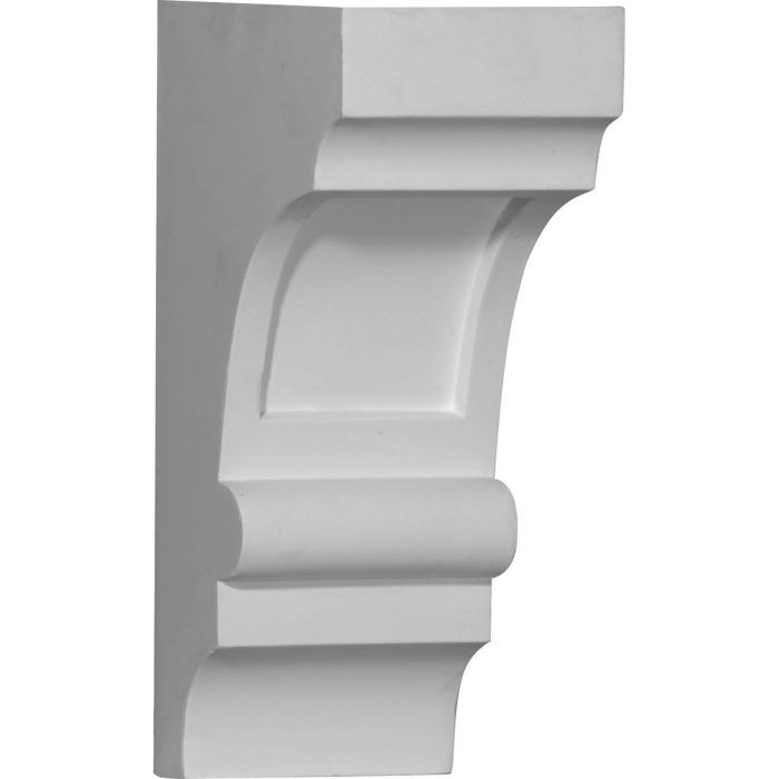 BKT05X10X03DI 4"W x 5-1/4"D x 10"H Diane Recessed Corbel