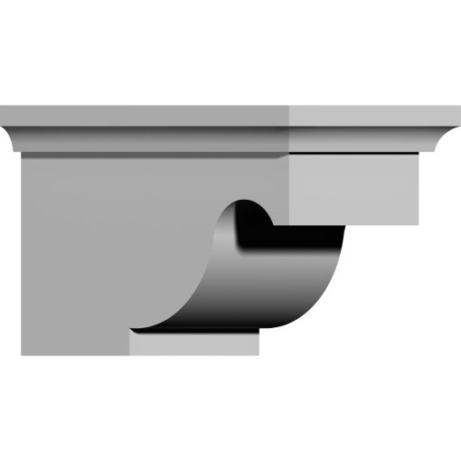 BKT09X05X05DU 5-5/8"W x 9-3/8"D x 5-3/4"H Dublin Bracket