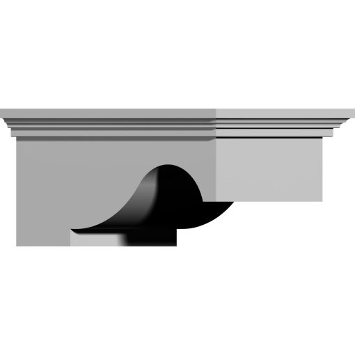BKT07X03X05LU 7-3/4"W x 5-1/8"D x 3-1/2"H Lunel Bracket