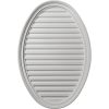 GVOV25X37D 24-1/2"W x 37"H Vertical Oval Gable Vent Louver,Decorative