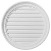 GVRO22F 22"W x 22"H Round Gable Vent Louver,Functional