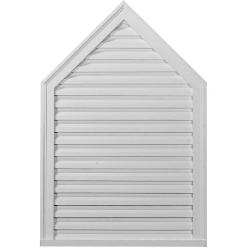 GVPE12X32F 12"W x 32"H x 1-3/4"P,Peaked Gable Vent Functional
