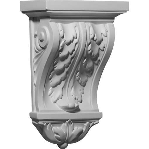 COR07X04X12ME 7-7/8"W x 4-1/2"D x 12-1/8"H Metz Oakleaf Corbel