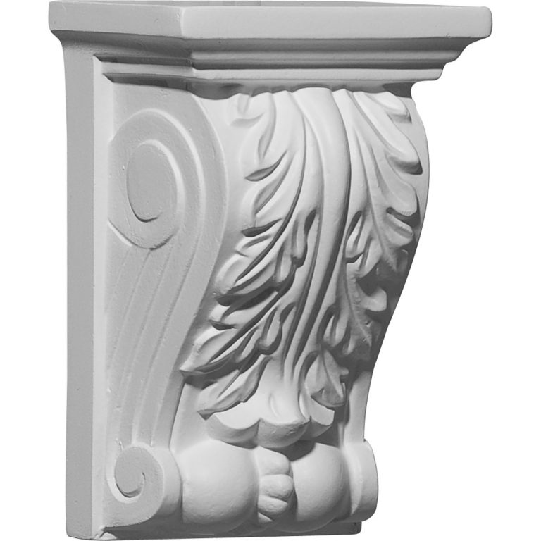 COR03X02X05LE 3-7/8"W x 2-3/4"D x 5-7/8"H Legacy Acanthus Corbel