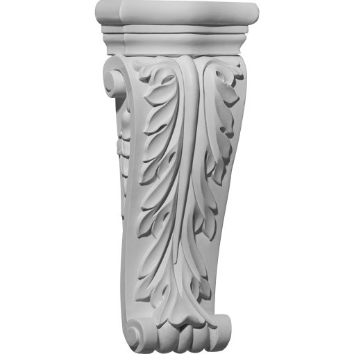 COR04X01X10AS 4-1/2"W x 1-3/4"D x 10"H Asa Acanthus Corbel
