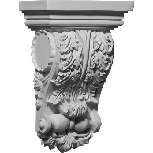COR06X03X10ME 6-1/2"W x 3-5/8"D x 10"H Medway Oakleaf Corbel