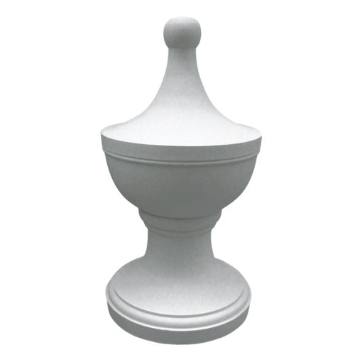 FIN06X13UR 6-3/4"OD x 13"H x 6 15/16" BD Urn Finial