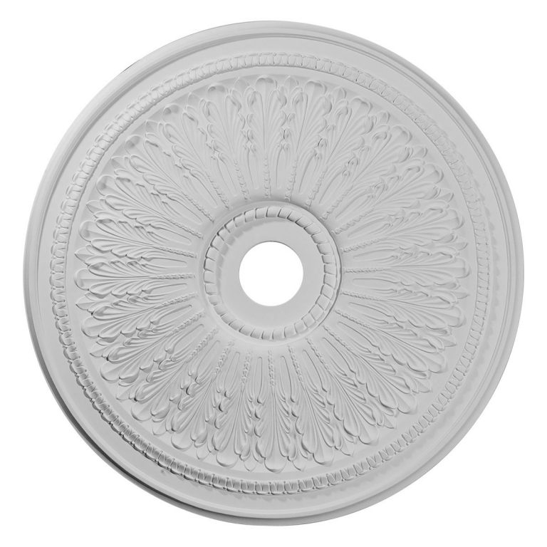 CM29OA 29-1/8"OD x 3-5/8"ID x 1"P Oakleaf Ceiling Medallion (Fits Canopies up to 6-1/4")
