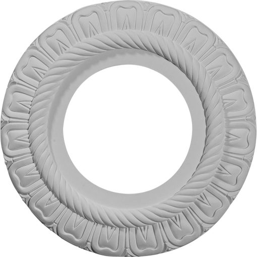 CM09CL 9"OD x 4-3/8"ID x 1/2"P Claremont Ceiling Medallion (Fits Canopies up to 5-1/2")