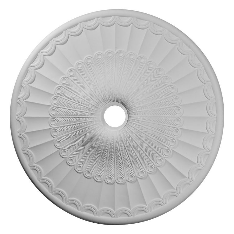 CM36GL 36-5/8"OD x 3-5/8"ID x 2-3/8"P Galveston Ceiling Medallion (Fits Canopies up to 4-3/4")