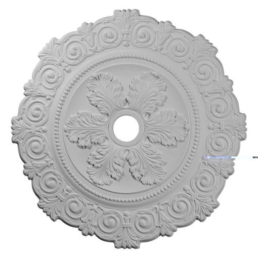 CM33SC 33-1/4"OD x 3-5/8"ID x 1"P Scroll Medallion