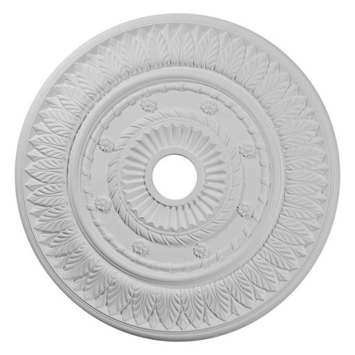 CM26LF 26-3/4"OD x 3-5/8"ID x 1-1/8"P Leaf Ceiling Medallion