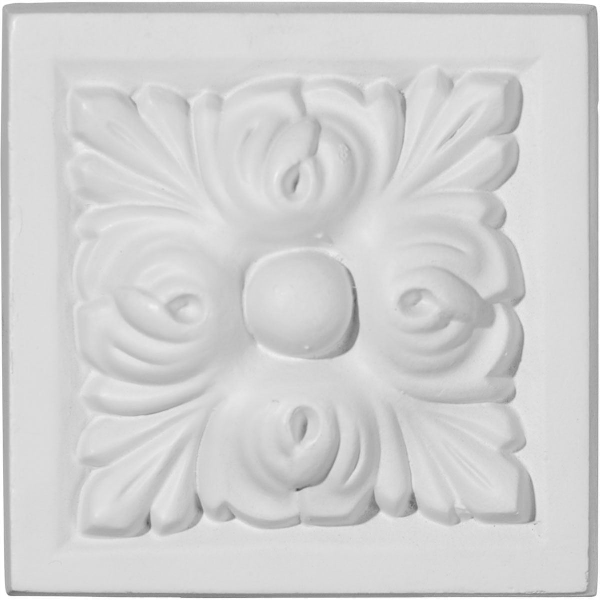 PB03X03BE 3-7/8"W x 3-7/8"H x 1-1/2"P Benson Plinth Block