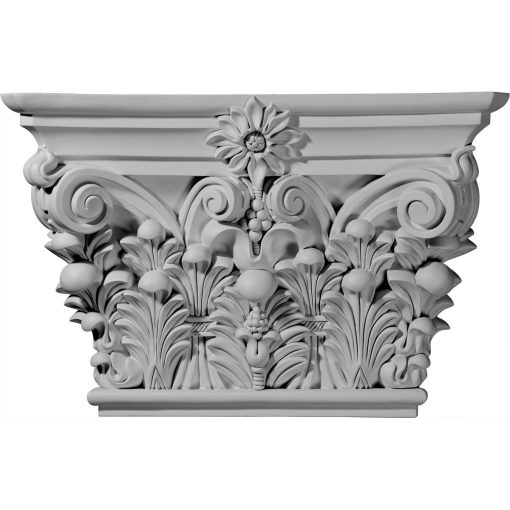 CAP24X15X06AC 24-1/8"W x 15-7/8"H x 6-3/4"D Acanthus Leaf Capital (Fits Pilasters up to 11-3/4"W x 2"D)