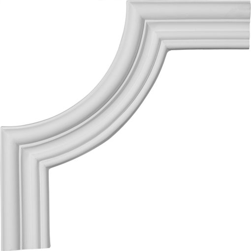 PML08X08CL 8 3/4" Width x 8 3/4" Height, Claremont Panel Moulding Corner