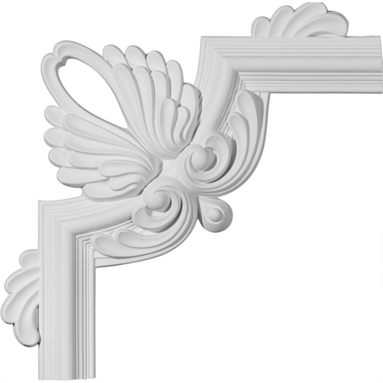 PML16X16BE 16-1/2"W x 16-1/2"H Bedford Panel Molding Corner
