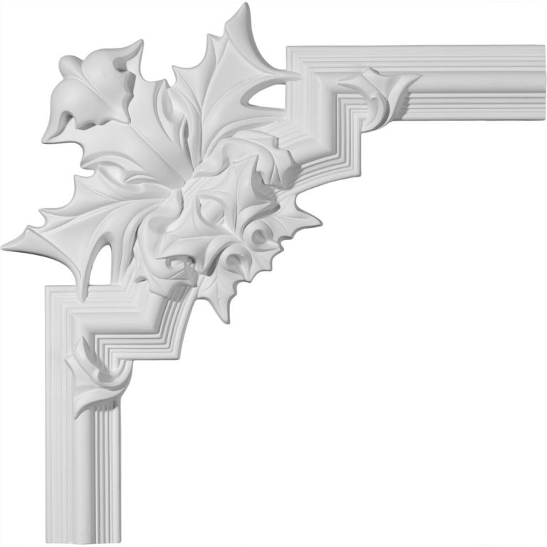 PML19X19BE 19 5/8" Width x 19 5/8" Height, Bedford Panel Moulding Corner