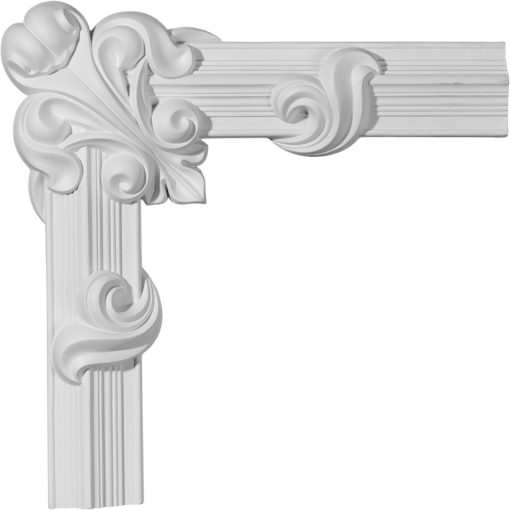 PML16X16ED 16 1/4" Width x 16 1/4" Height, Edinburgh Panel Moulding Corner