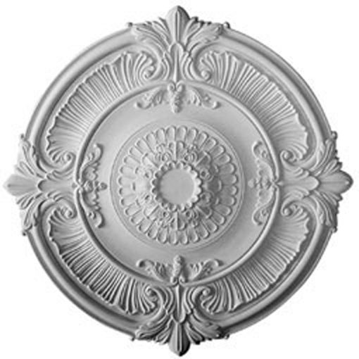 CM53AT 53-1/2"OD x 4-5/8"ID x 3-1/2"D Attica Acanthus Leaf Ceiling Medallion