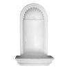 NCH30X50BE 30-1/4"W x 50"H x 14-3/8"D Bedford Wall Niche (RO: 18-7/8"W x 41-1/8"H x 7"D)
