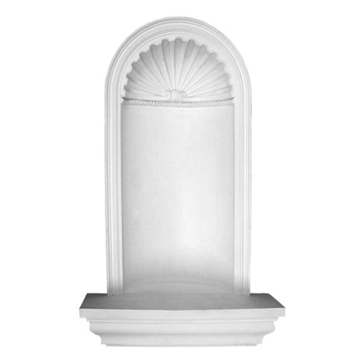 NCH30X50BE 30-1/4"W x 50"H x 14-3/8"D Bedford Wall Niche (RO: 18-7/8"W x 41-1/8"H x 7"D)