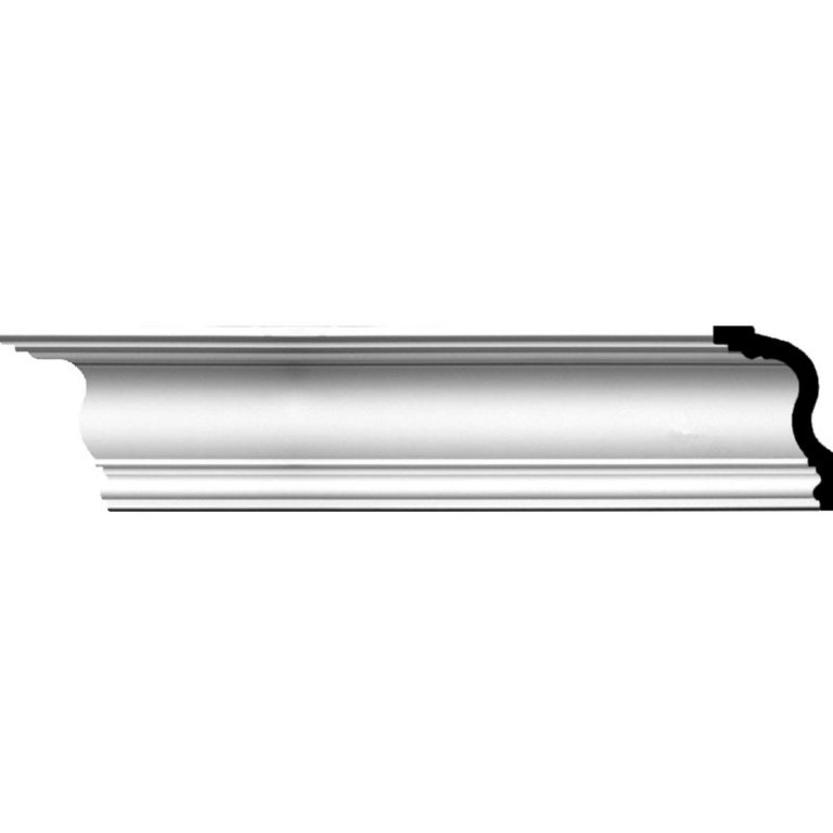 MLD05X03X06NI 5-1/8"H x 3-1/8"P x 6"F x 94-1/2"L Niobe Traditional Crown Molding
