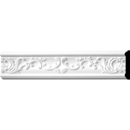 MLD05X00VE 5-1/8"H x 7/8"P x 94-1/2"L Versailles Floral Leaf Panel Molding