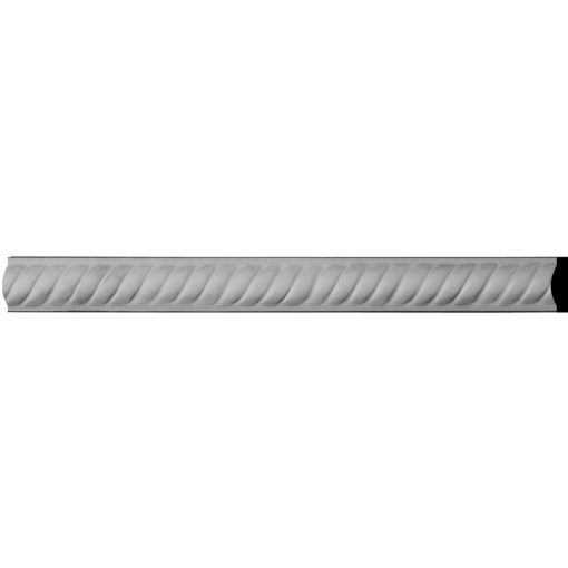 MLD01X00AL 1"H x 3/4"P x 94-1/2"L Alexandria Rope Panel Molding
