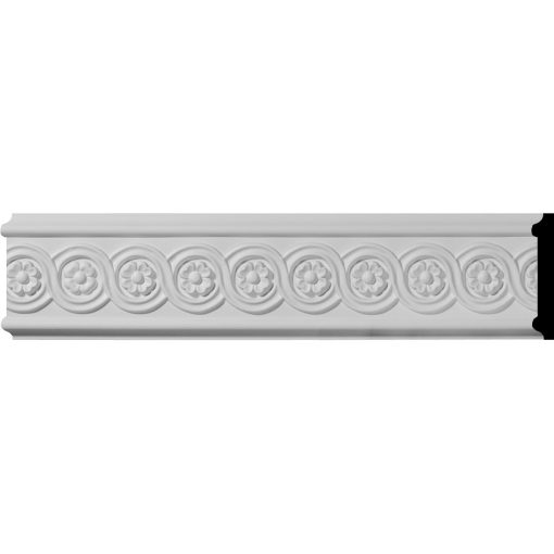MLD03X00CO 3-1/4"H x 5/8"P x 94-1/2"L Cole Running Coin Chair Rail