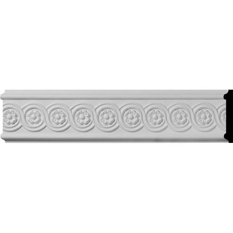 MLD03X00CO 3-1/4"H x 5/8"P x 94-1/2"L Cole Running Coin Chair Rail