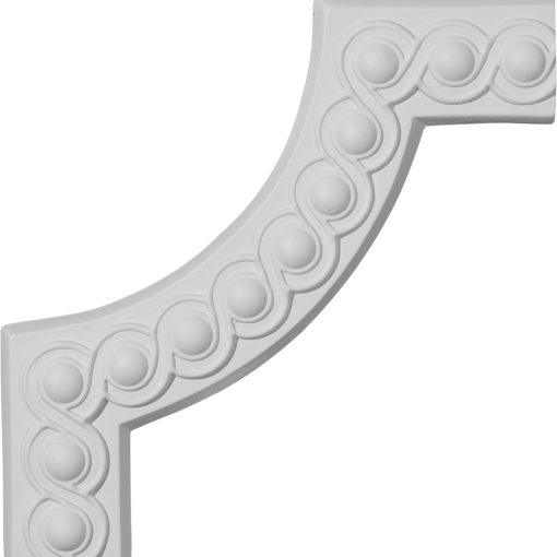 PML10X10FO-2 10-1/4"W x 10-1/4"H Foster Running Coin II Panel Molding Corner