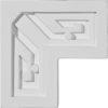 PML03X03ER 3-3/8"W x 3-3/8"H x 7/8"P Eris Key Panel Molding Corner