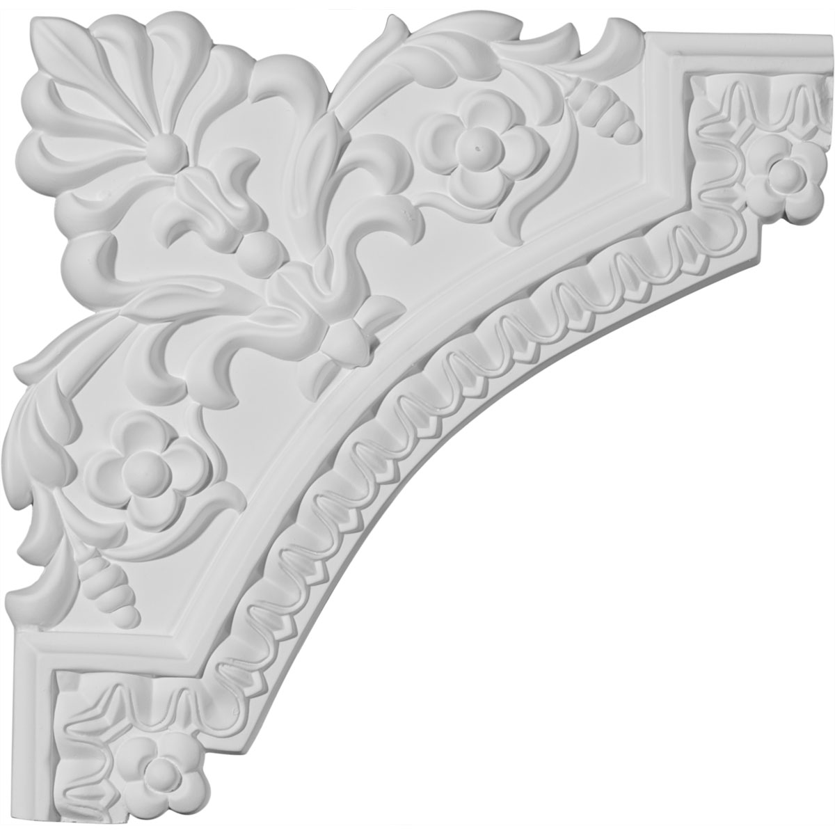 PML11X11LA 11-3/4"W x 11-3/4"H Lanarkshire Panel Molding Corner